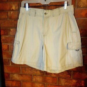 COLUMBIA Women's XCO Tan Cargo Hiking Shorts - Size 10